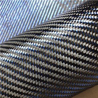 نسيج من ألياف الكربون الأزرق